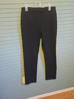 Soft Surroundings Black Women’s Stretch Ponte Slacks